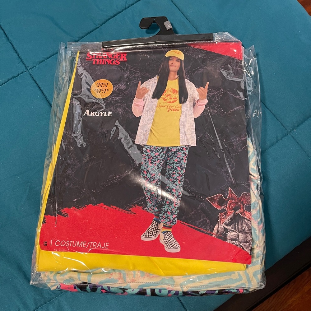 Mens stranger things argyle costume XS/S